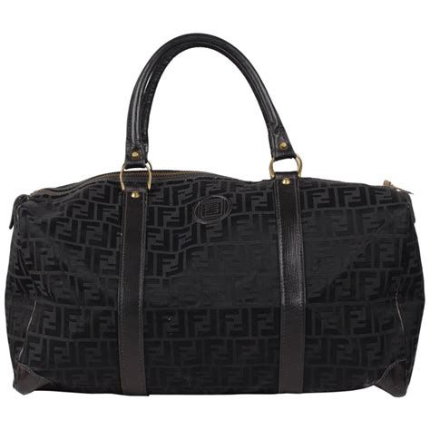 black fendi travel bag|Fendi weekend baggy.